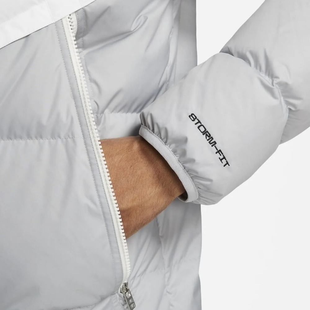 Nike Sportswear Storm-FIT Windrunner Puffer Jacket White - Picture 9 of 15